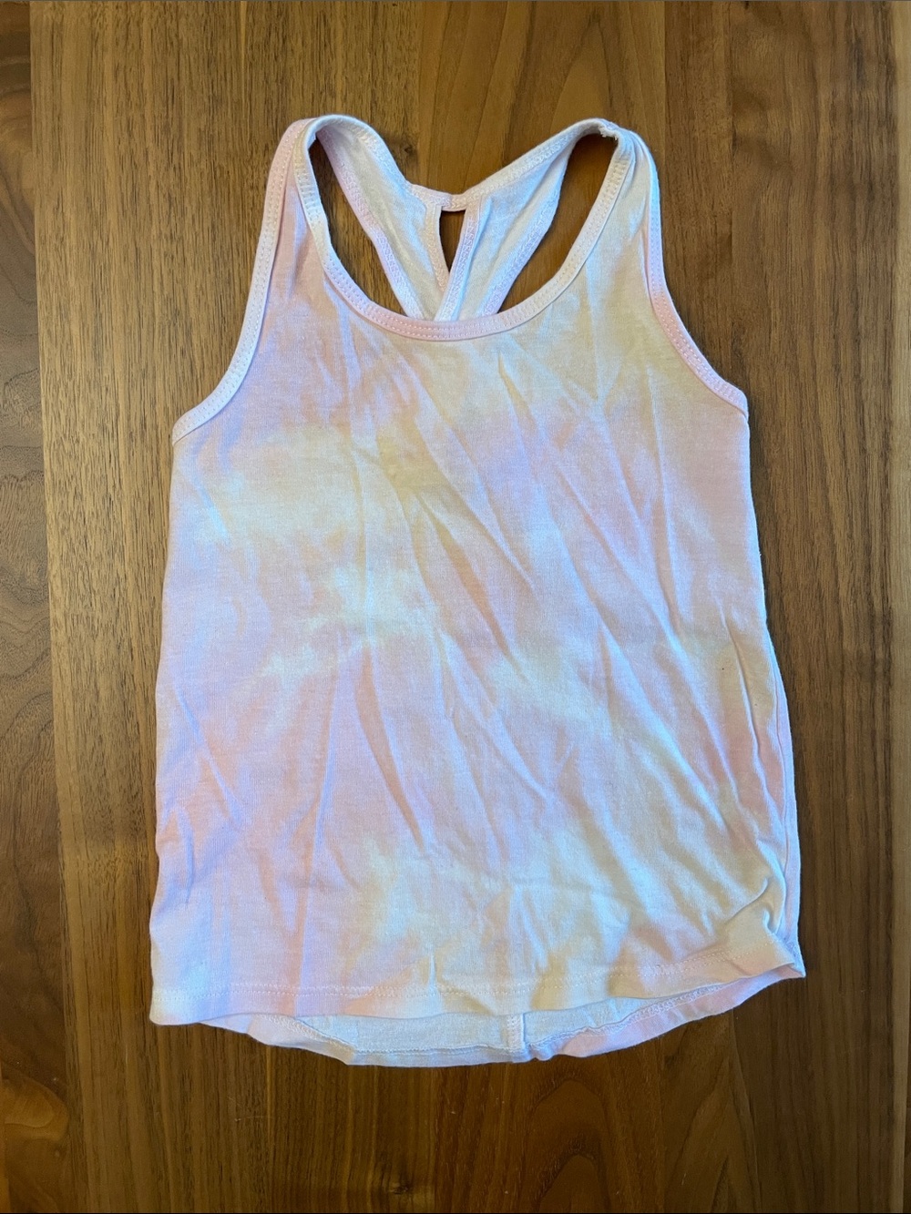 Soft Pink Racerback Tank Top - 2T